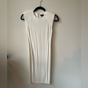 Theory Power Dress in Cream